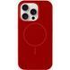 Силиконовый чехол с MagSafe для iPhone 11 Pro Max Deep Red 214-01749 фото