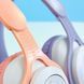 Бездротові навушники з котячими вушками QC-11 Cat Ear Сірі 202-00365 фото 5