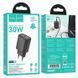 Сетевое зарядное устройство HOCO N62 Gentle single port PD30W charger (EU) Black 6942007644297 фото 2