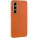 Чехол TPU Bonbon Metal Style для Samsung Galaxy S24 / S25 Papaya 555-02781 фото 1