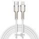 Кабель Baseus Cafule Series Metal Data Cable Type-C to iP PD 20W 2m White CATLJK-B02 фото 1