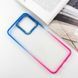 Чехол TPU+PC Fresh sip series для Xiaomi Redmi 12 Розовый / Синий 777-06613 фото 3