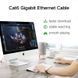 Сетевой кабель UGREEN NW102 Cat 6 U/UTP Lan Flat Cable 2m (Black)(UGR-50174) UGR-50174 фото 4