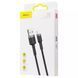 Кабель Baseus Cafule USB to Lightning 2.4A 0.5m Черный с серым 209-00215 фото 2