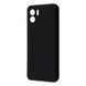 Силіконовий чохол 0.5 mm Black Matt Xiaomi Redmi A1/A2 208-04690 фото 1