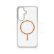 Чохол Acrylic Thin Magnetic для Samsung Galaxy S25 Plus Orange 666-04053 фото 1