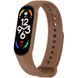 Силіконовий ремінець для Xiaomi Mi Band 7/6/5 Brown 212-01594 фото 1