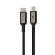 Кабель Proove Dense Metal Type-C to Lightning 27W (1m) black 656-02556 фото 1