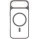 Чохол TPU+PC GETMAN Moon Clear with MagSafe для Apple iPhone 17 Air (6.5") Grey 656-08408 фото 2