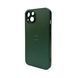 Чехол для смартфона AG Glass Matt Frame Color для iPhone 12 Cangling Green 666-00551 фото 1
