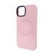 Чехол AG Glass Sapphire MagSafe для iPhone 14 Rose Gold 666-02980 фото 1