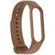 Силіконовий ремінець для Xiaomi Mi Band 7/6/5 Brown 212-01594 фото 2