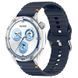 Силіконовий ремінець Wavy для Smart Watch 22mm Midnight Blue 212-01695 фото 1