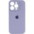 Силіконовий чохол з закритою камерою для iPhone 16 Pro Lavender Grey 666-01241 фото