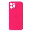 Силиконовый чехол с закрытой камерой для iPhone 12 Pro Max Barbie Pink 208-00842 фото