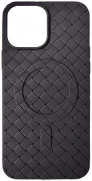 Чехол Bottega Veneta Premium with MagSafe для iPhone 13 Черный 214-01792 фото