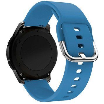 Ремінець Универс 22mm Silicone Original Design для Samsung/Amazfit/Huawei Navy Blue 212-02778 фото