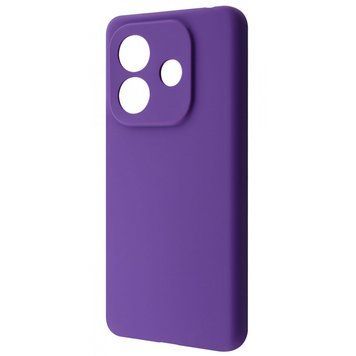 Чехол WAVE Full Silicone Cover для Xiaomi Redmi Note 14 5G Dark purple 656-07665 фото