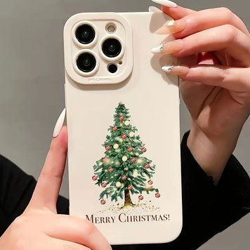 Новогодний чехол для iPhone 11 White tree 777-02158 фото