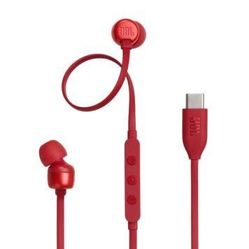 Наушники JBL Tune 310C USB-C Red (JBLT310CRED) JBLT310CRED фото