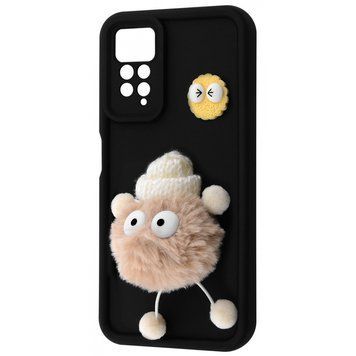 Чохол Pretty Things Case для Xiaomi Redmi Note 11 Pro/Redmi Note 12 Pro 4G Black/Fluffy White 777-02206 фото