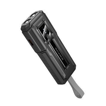 Зовнішній акумулятор BOROFONE BJ54 Graceful 22.5W+PD20W fully compatible flashlight power bank (10000mAh) 656-01148 фото