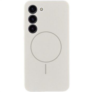 Чохол Silicone Cover Lakshmi Full Camera with MagFit для Samsung Galaxy S23 Білий 555-02037 фото