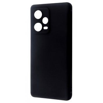 Силиконовый чехол 0.5 mm Black Matt Xiaomi Redmi Note 12 Pro+ 5G 208-04691 фото