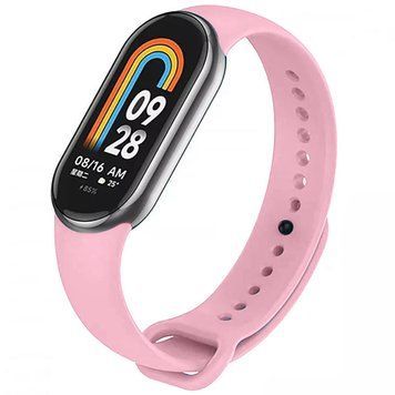 Силіконовий ремінець для Xiaomi Mi Band 8/9/10 Light pink 212-01344 фото