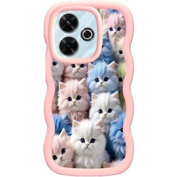 Чехол TPU Cloudy Pictures для Xiaomi Redmi Note 14 5G Kittens 555-01198 фото