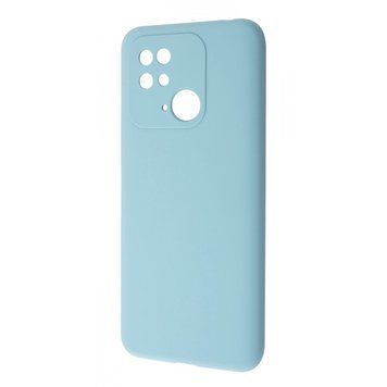 Чехол WAVE Full Silicone Cover для Xiaomi Redmi 10C Sky blue 656-07415 фото