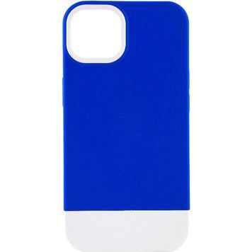 Чехол TPU+PC Bichromatic для Apple iPhone 12 Pro / 12 (6.1") Navy Blue / White 555-03964 фото