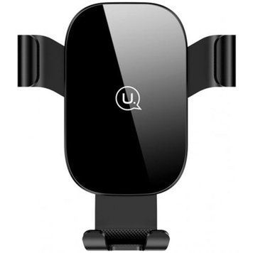 Тримач для мобільного Usams US-ZJ052 Gravity Car Holder Black 656-00509 фото