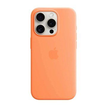 Чехол Silicone Full Case with MagSafe для iPhone 15 Pro Max Orange 656-01243 фото
