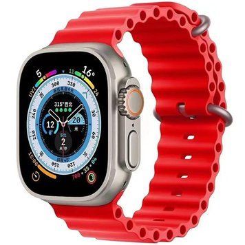 Ремінець Ocean Band для Apple Watch 42(ser.1-3)/44/45/46/49mm Red 212-01294 фото