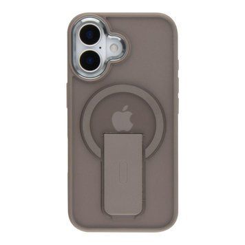Чохол TPU+PC FlexGuard Magnetic Ring Stand для iPhone 16 Titanium 757-00378 фото