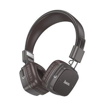 Беспроводные накладные наушники HOCO W56 Earl BT headphones Brown 6942007633338 фото