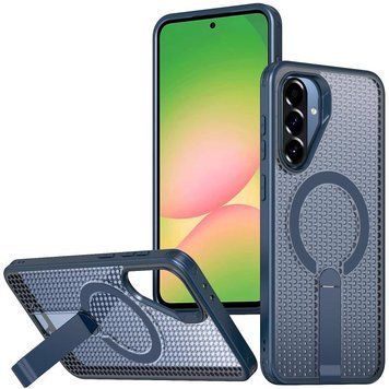 Чехол TPU Breeze with MagSafe stand для Samsung Galaxy A56 5G Blue 777-08718 фото