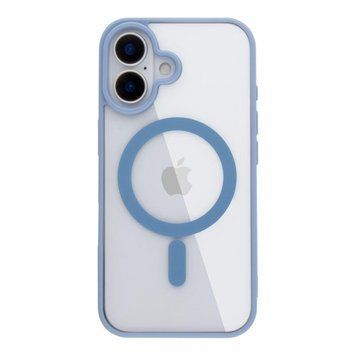 Чохол NEW TPU Color with Magsafe для iPhone 16 Sierra Blue 214-02583 фото