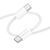Кабель USB Borofone BX103 Original 60W Type-C to Type-C 1m Белый 209-00319 фото