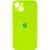 Силиконовый чехол с закрытой камерой для iPhone 13 Light Green 208-00738 фото