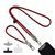 Набір шнурків 120см + 35см Bright Red 555-03235 фото
