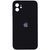 Силиконовый чехол с квадратными бортиками для iPhone 11 Black 208-00843 фото
