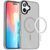 Чехол TPU+PC Metal Buttons with MagSafe Colorful для Apple iPhone 16 Plus (6.7") Grey 555-03032 фото