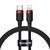 Кабель Baseus Cafule Cable Type-C to iP PD 20W 1m Red+Black CATLKLF-91 фото
