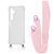Чехол WAVE Clear Case With Strap для Samsung Galaxy S24 Plus Pink Sand 208-05181 фото