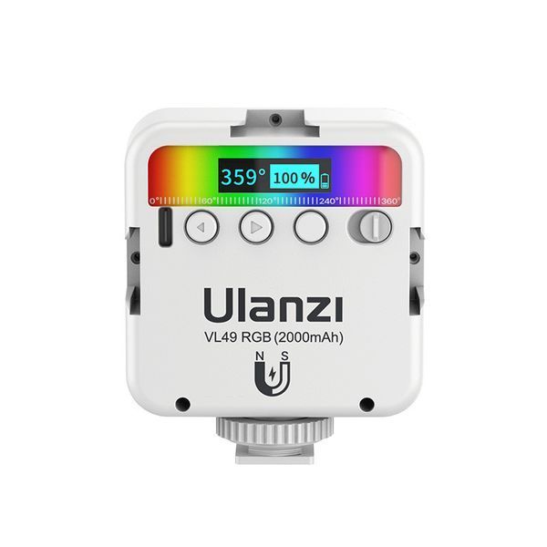 Видеосвет Ulanzi VL49 Rechargeable Mini RGB Light 6W White (2586) 2586 фото