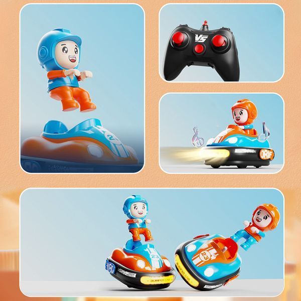 Ігровий набір машинок на радіокеруванні T36 Bumper Car (2pcs) Red / Blue 656-03549 фото