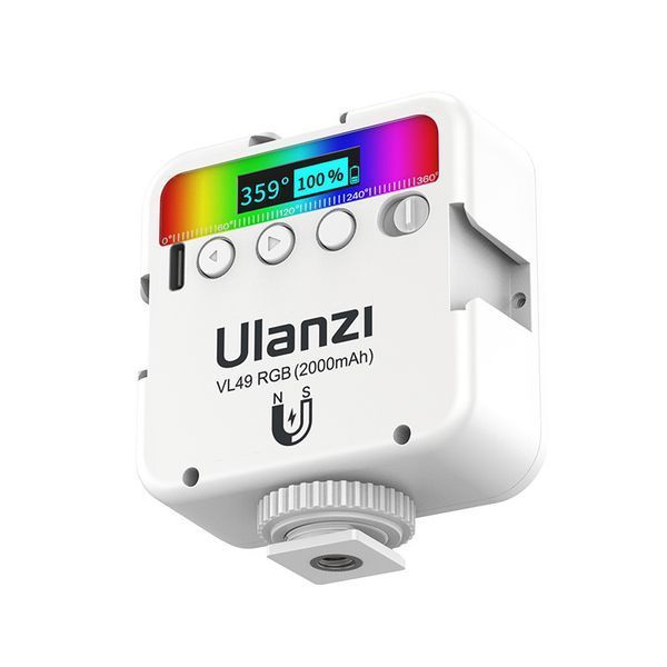 Видеосвет Ulanzi VL49 Rechargeable Mini RGB Light 6W White (2586) 2586 фото
