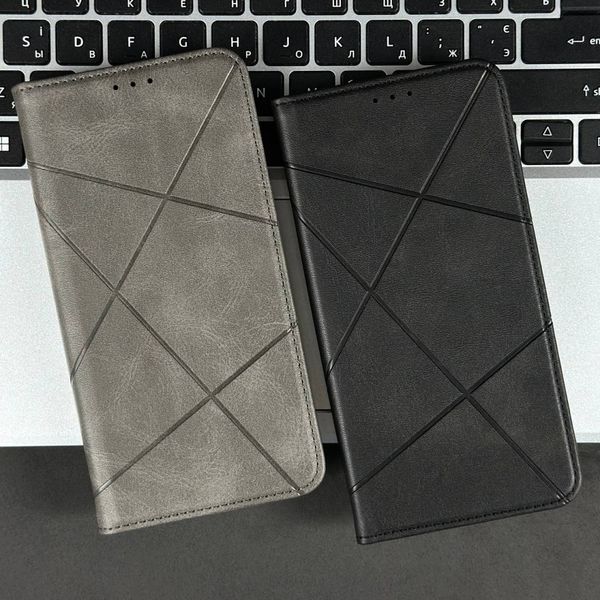 Чехол-книжка Business Leather Xiaomi Redmi Note 13 5G Black 555-04090 фото